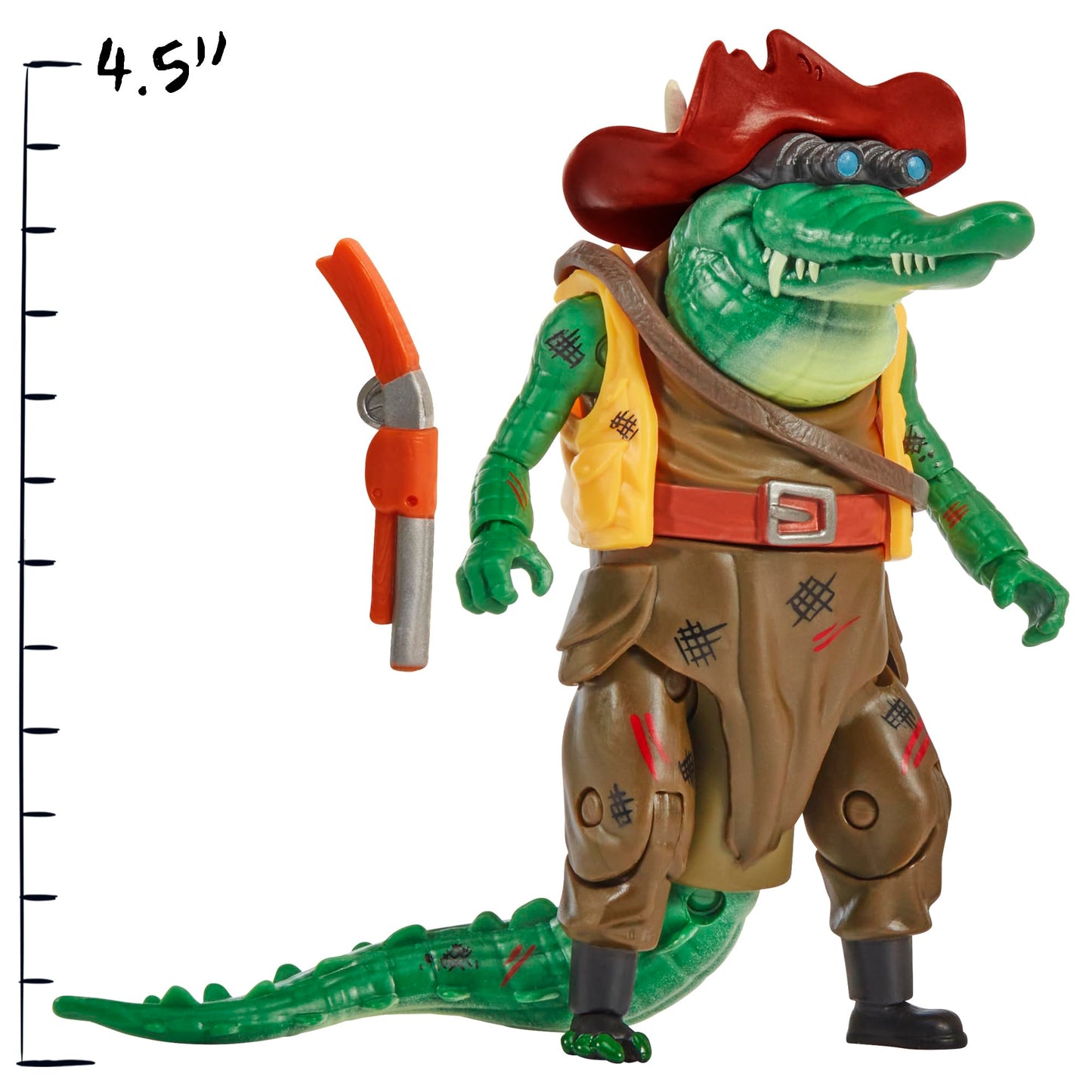 TEENAGE MUTANT NINJA Michelangelo vs Leatherhead
