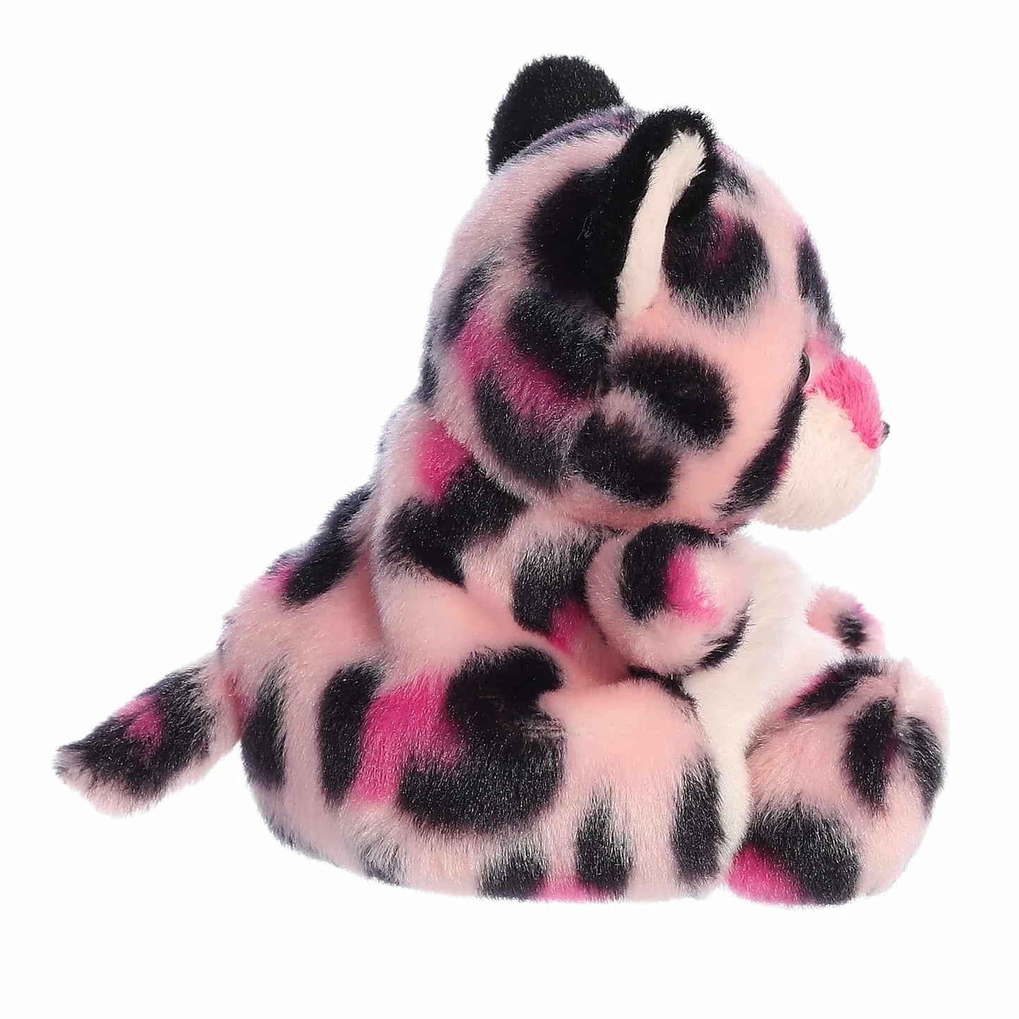 Aurora® Adorable Palm Pals™ Regina Pink Leopard™ Stuffed Animal - Fun Collectible Plush for Kids and Adult Collectors - Perfect for Decorating Rooms