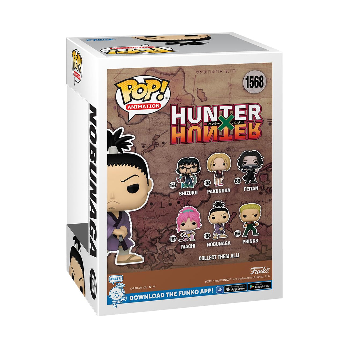 Funko POP! Animation: Hunter x Hunter (HXH) - Nobunaga Hazama