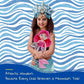 June Garden Atlantic Wonders Series - Mermaid Princess Thalassa Seabreeze - 16" Soft Plush Stuffed Mermaid Doll Gift for Toddler Girls