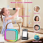 Karaoke Machine for Kids,2026 New Mini Portable Karaoke Toys, Karaoke Speaker with 2 Wireless Microphone & Light for Home Party for Adults