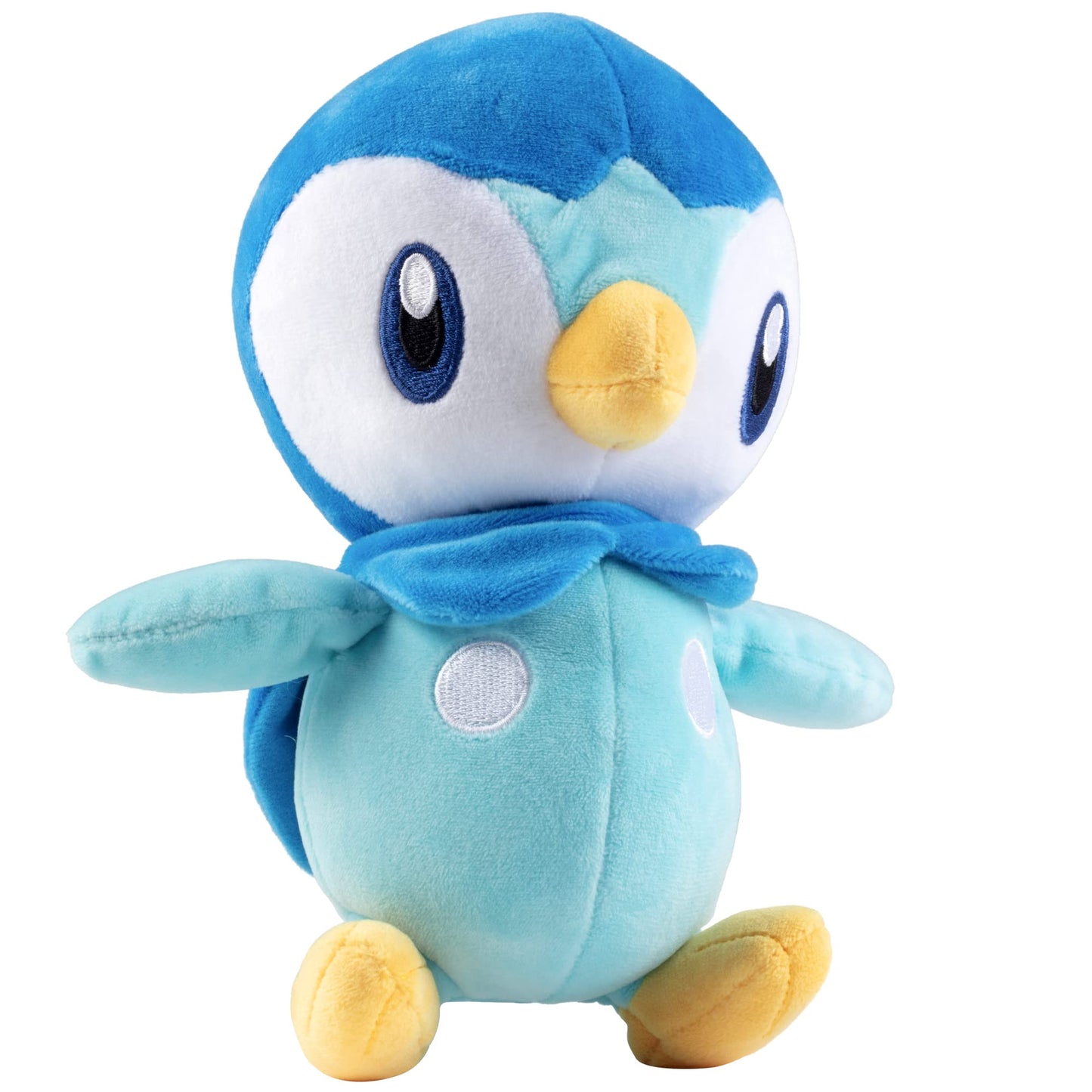Pokemon 8" Piplup Plush - Officially Licensed - Diamond and Pearl Starter Figure - Authentic Soft Stuffed Animal Penguin Toy - Gift for Kids, Boys