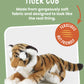 Living Nature Small Tiger Cub Stuffed Animal | Fluffy Tiger Animal | Soft Toy Gift for Kids | 10 inches