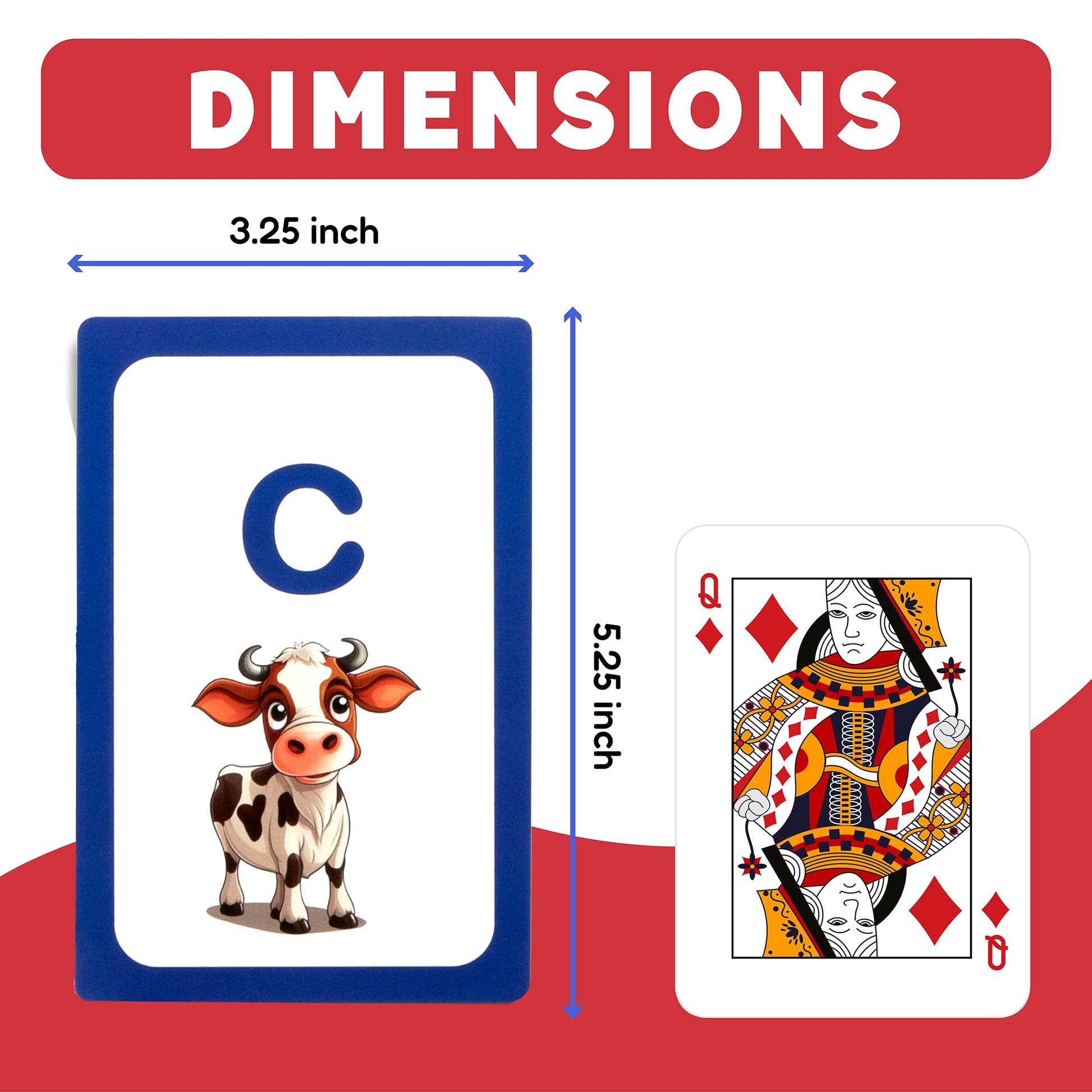 The Fidget Game ABC Flash Card Game, Learn Uppercase & Lowercase Letters
