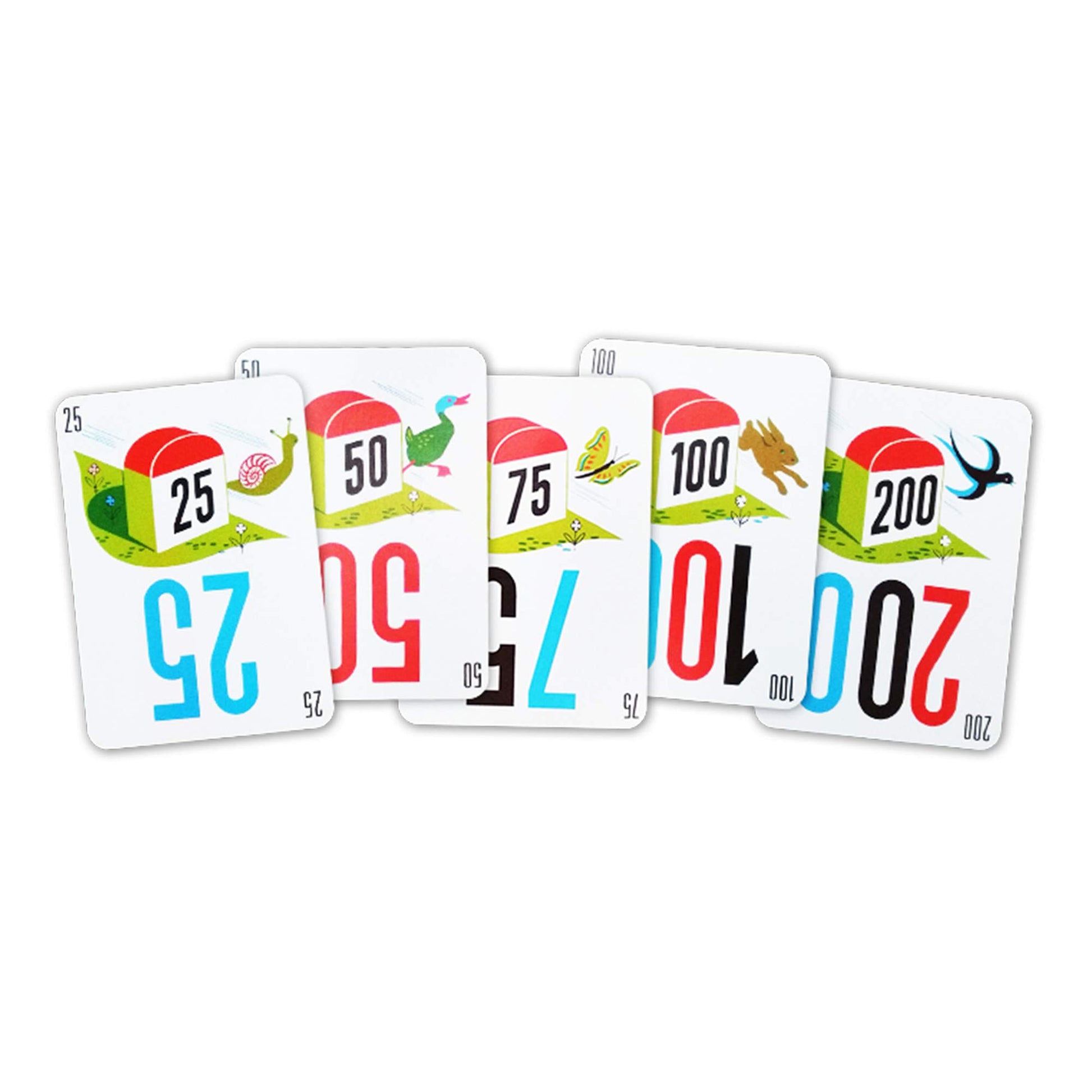 Asmodee Mille Bornes Classic Racing Card Game - Fast-Paced Family Strategy Game for Ages 7+, 2-6 Players, 20 Minute Playtime