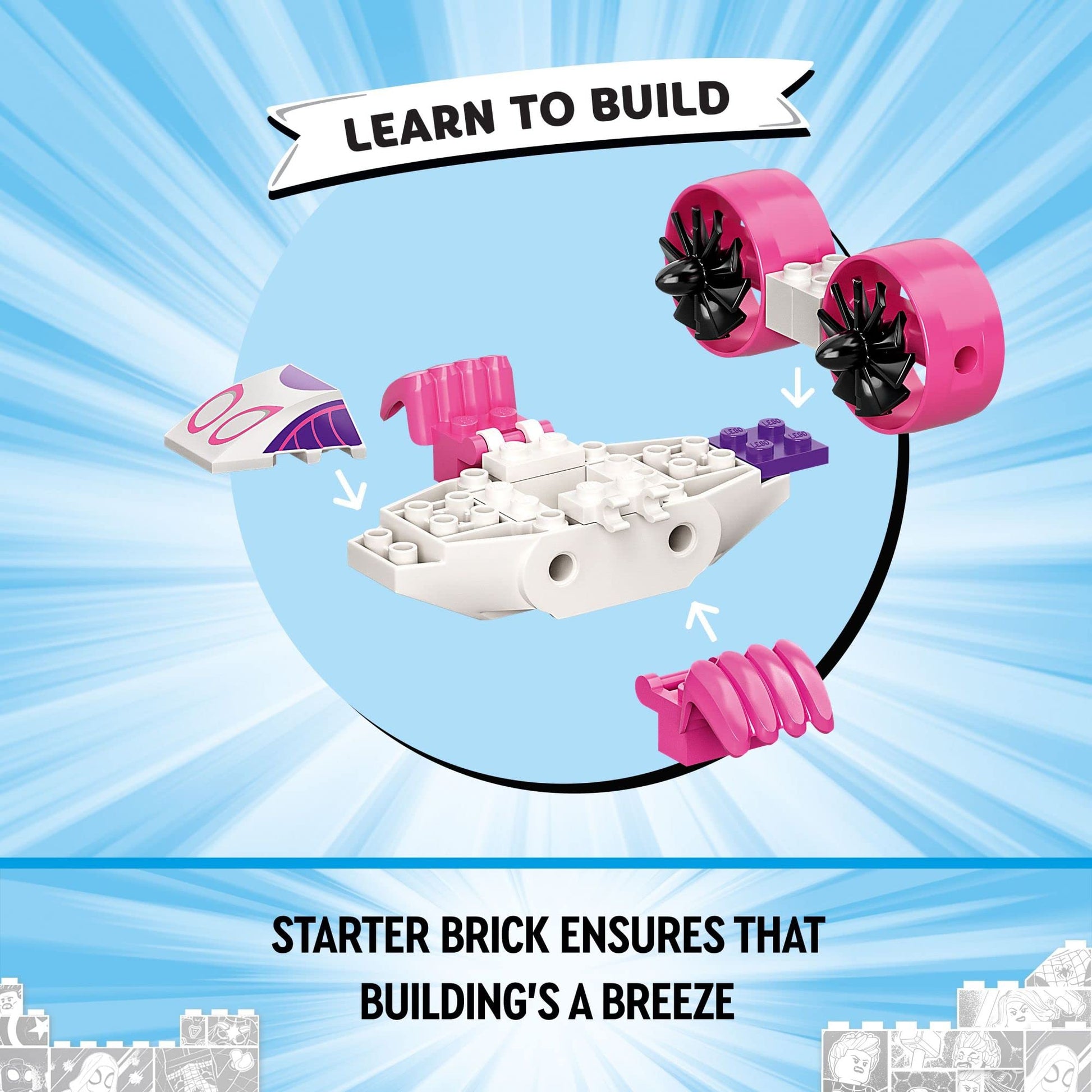 LEGO Marvel Spider-Man Webquarters Hangout 10784 Building Set - Spidey and His Amazing Friends Series, Spider-Man, Miles Morales, and Green Goblin