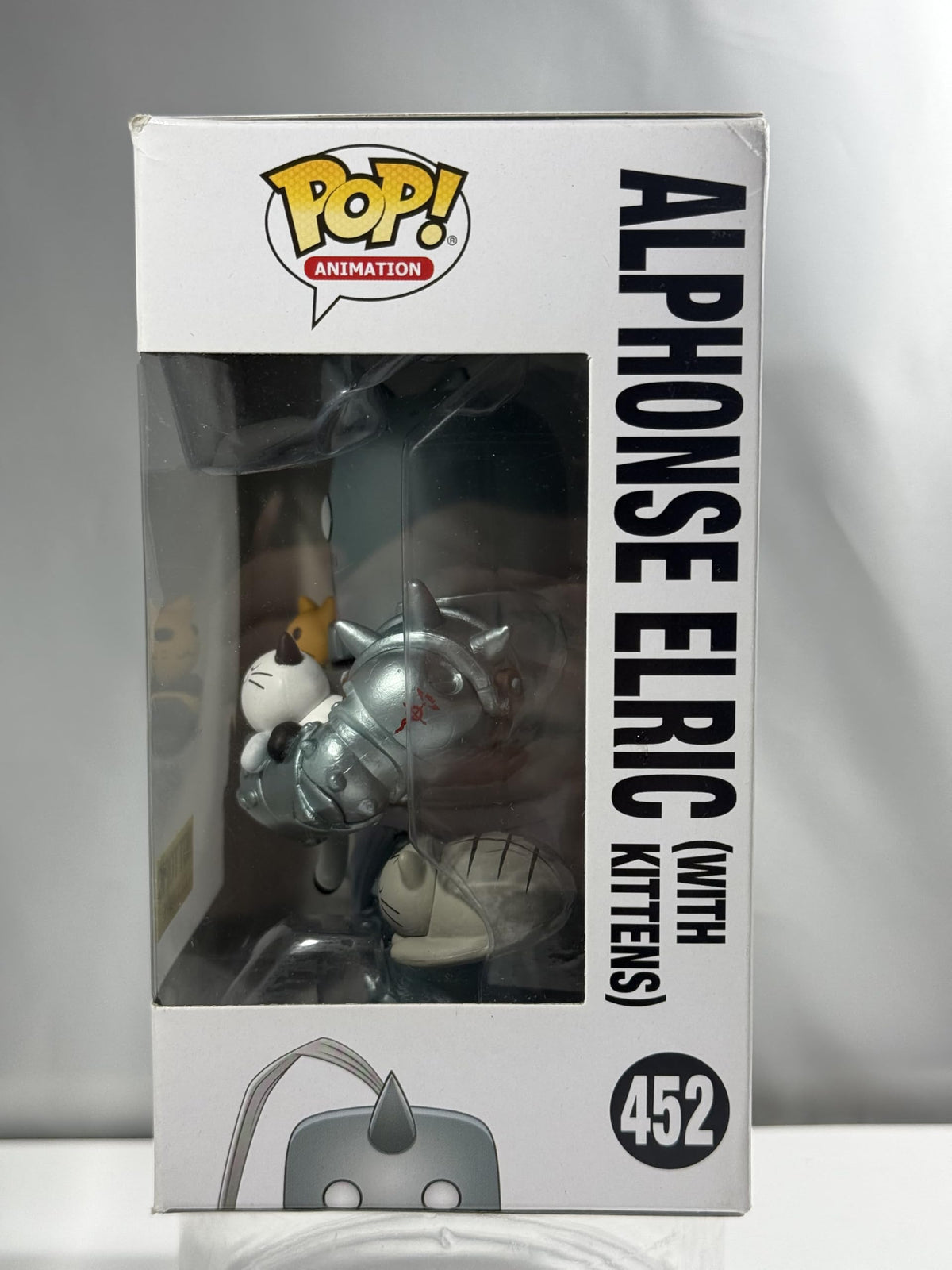 Funko POP Fullmetal Alchemist 452 Alphonse Elric with Kittens (no Sticker)