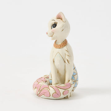 Enesco Disney Traditions by Jim Shore the Aristocats Duchess Smiling Miniature Figurine, 3.74 Inch, Multicolor