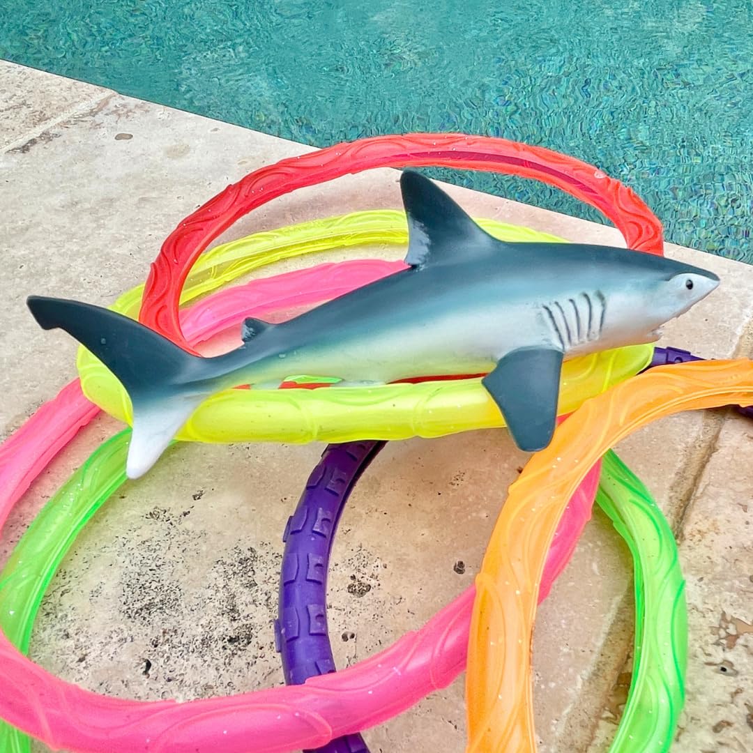 Safari Ltd. Porbeagle Shark - Realistic 5.5" Fish Figure - Educational Toy for Boys, Girls, and Kids Ages 3+