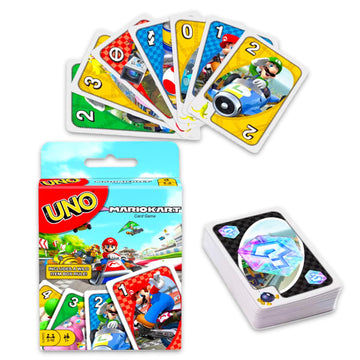 UNO Video Game Cards Set - Bundle with Minecraft, Super Mario, Teenage Mutant Ninja Turtles UNO Cards for Kids Plus Stickers, More | Minecraft, Mario