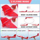 IJRPLM 4 Pack LED Foam Airplane Toys, 17.5" Large Throwing Foam Plane, 2 Flight Mode Glider Flying Toy for Kids, Glider Planes for 3 4 5 6 7 8 9 Year