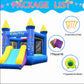 Inflatable Bounce House for Kids 3-10, 550W Blower Included Indoor Outdoor Bouncy House with Slide,Toddler and Infant Jumping Castle