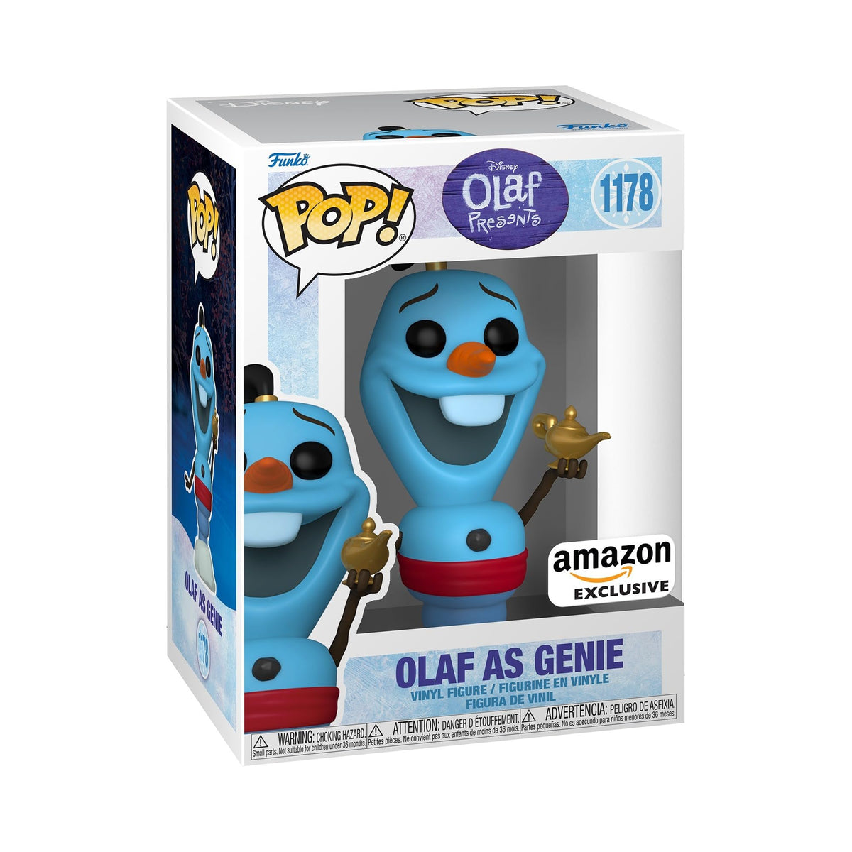 Funko POP! Disney: Frozen - Olaf as Genie - Amazon Exclusive
