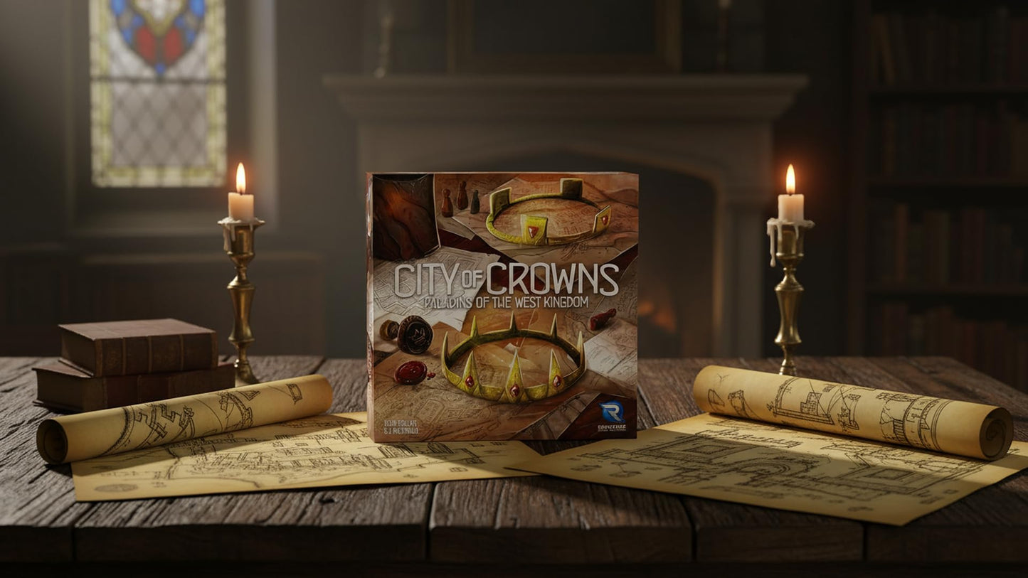 Renegade Game Studios Paladins of the West Kingdom: City of Crowns Board Game Expansion