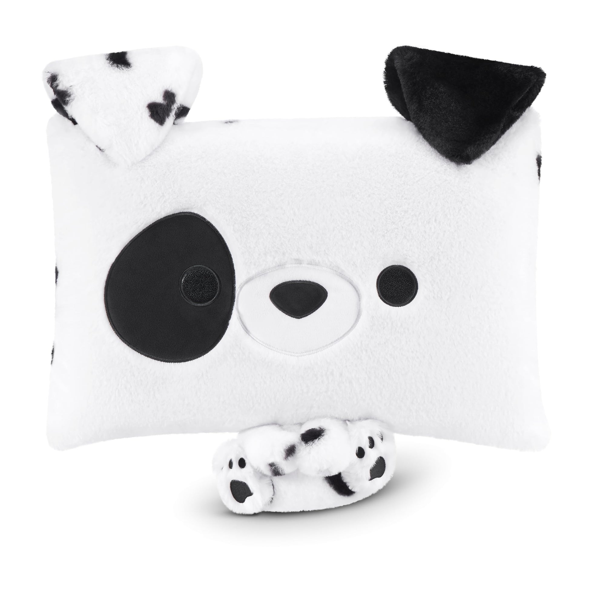 Pillow Peeps Series 1 Assorted Plush Pillow (Dalmatian) by ZURU, Cuddly Squishy Comfort Design, Ultra-Soft Materials, Adorable Snuggle Pal for Naps
