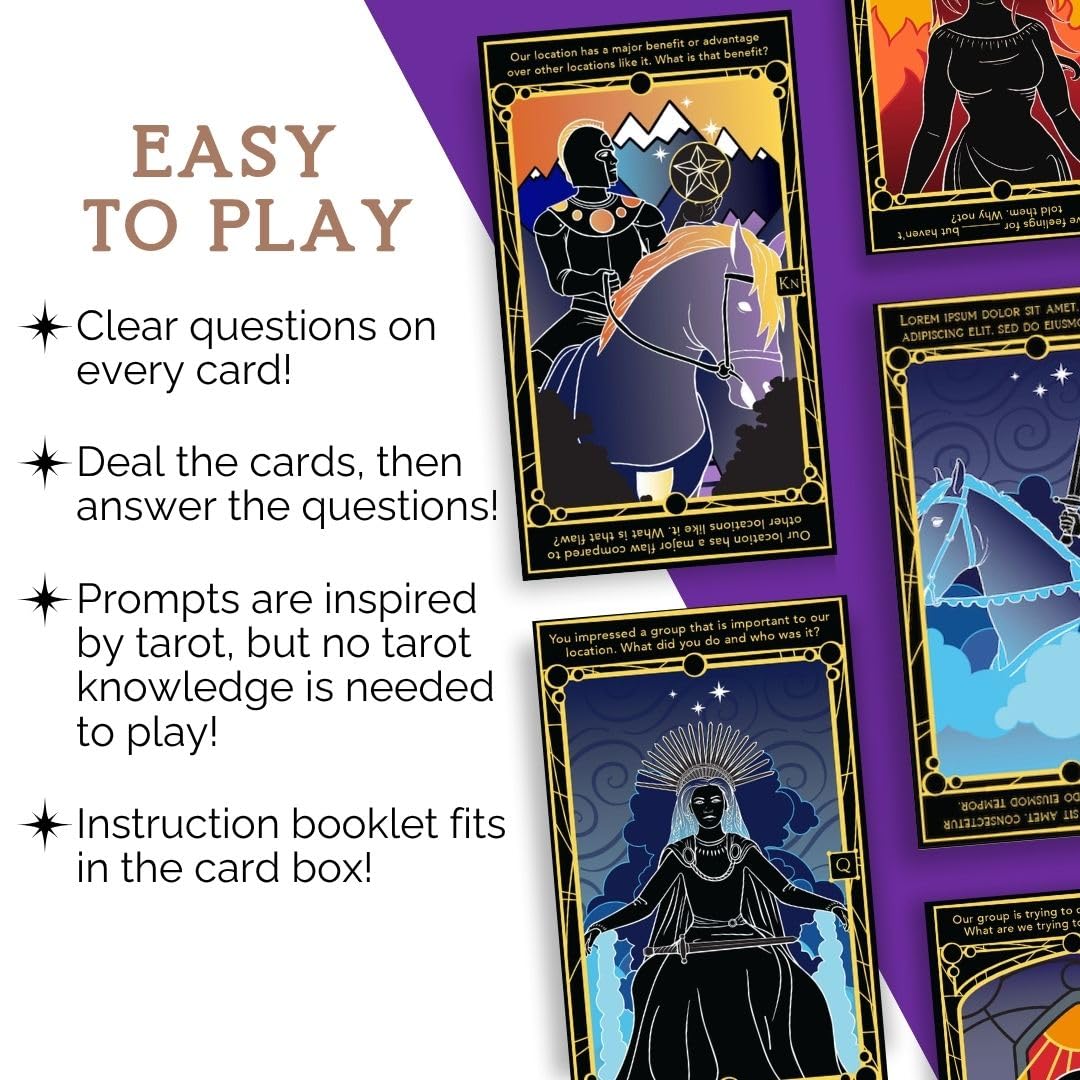 Decuma: the R&D for your RPG, a World Building Card Game for a DnD Campaign or TTRPG Adventure in any Tabletop Roleplaying System and a RPG Story