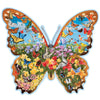 Bits and Pieces - 750 Piece Jigsaw Puzzle for Adults - Hidden Butterfly Meadow - Jigsaw Puzzles by Artist Jack Williams, Completed Puzzle Size: 20" x