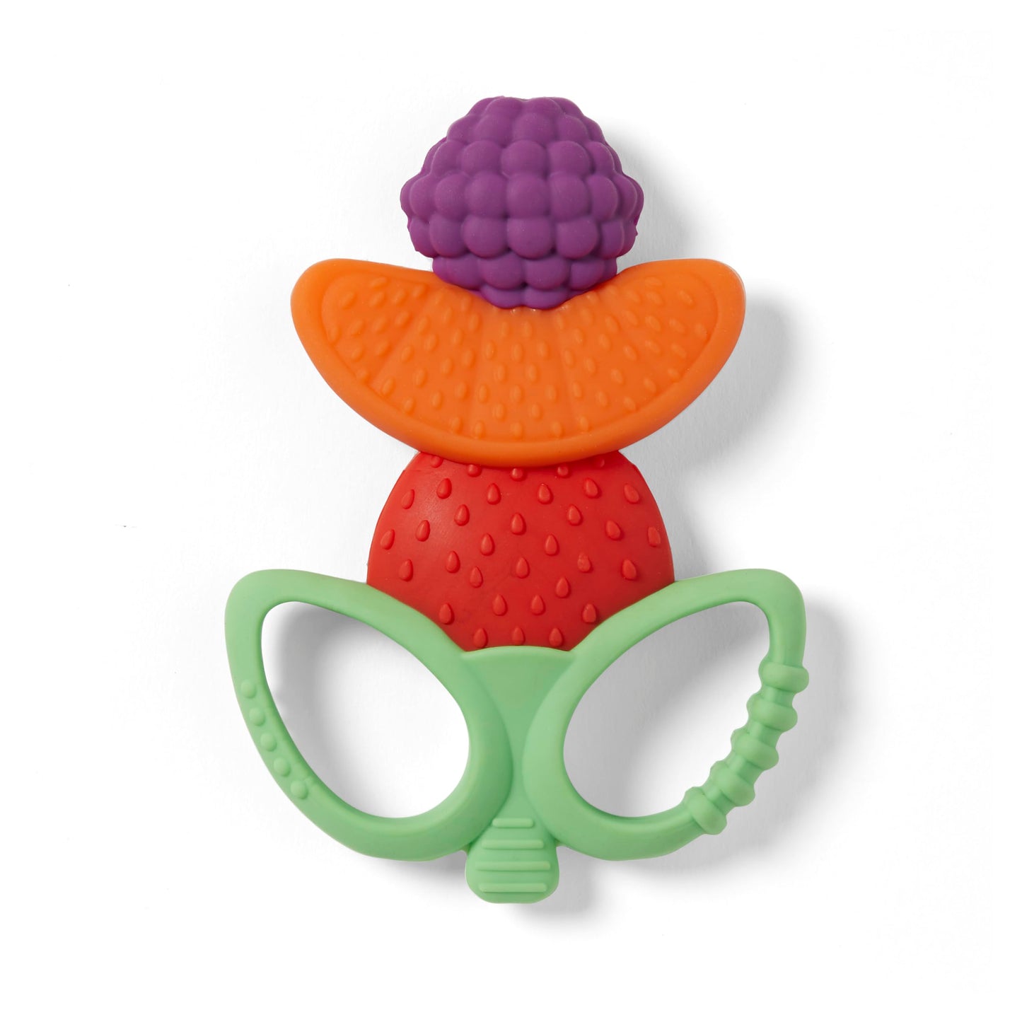 Infantino Lil' Nibbles Textured Silicone Teether Fruit Kabob