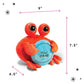 Punchkins Crab Plushie - Holy Crab! Sassy Crab Plush, Gift for Animal Lovers, Cute Plush Toy for Gifting
