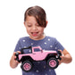 Girlmazing 1:16 Jeep Wrangler RC Radio Control Cars, Toys for Kids (Pink)