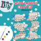 SCS Direct Wood Painting Craft Kit 20 Pack- Summer Arts & Crafts Gifts for Kids - Each Dinosaur Painting Set Comes w/Brush & Paint - Great