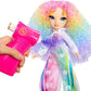 Rainbow High Air Brush & Create DIY Fashion Doll with Airbrush Marker Kit, Washable Rainbow Markers, Long Hair, Green Eyes, Color, Create, Play, Rinse