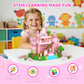Uneviesyka Magnetic Blocks,100 PCS Magnetic Building Blocks Set STEM Montessori Sensory Educational Construction Cubes Toys,Christmas Birthday Easter