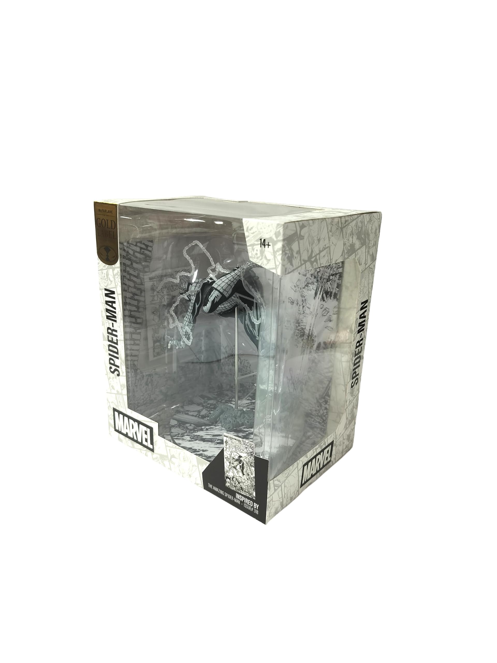 McFarlane Marvel Collection Statue 1/10 Scorpion (Amazing Spider-Man #318) (Metallic) (Gold Label)