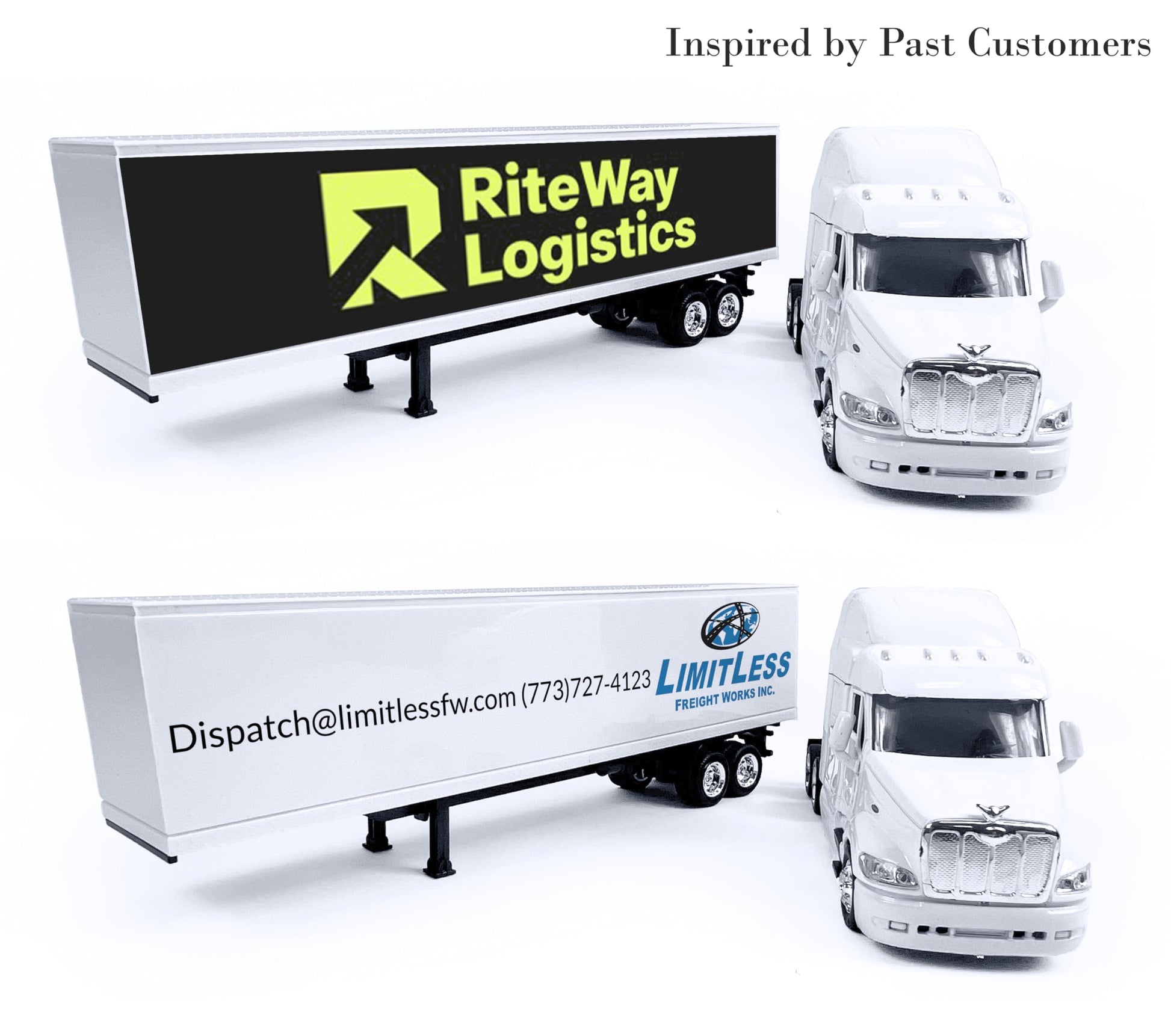 NewRay Replica Peterbilt Personalized Truck 1:43, Long Haul Trucker, Diecast Metal Cab, Custom Truck Style, Dad Gift, Trucker Gift for Collectors