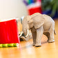 Safari Ltd. African Elephant Toy Figurine - Detailed, Hand-Painted 6.5" Wildlife Model Figure - Safe and Educational Toy for Boys, Girls & Kids Ages