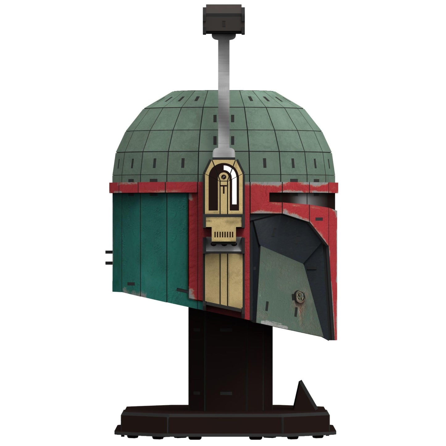 4D Cityscape Time Puzzle Star Wars 3D Paper Model Kits (Mandalorian Boba Fett Helmet) (4D51310)