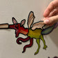 MAGNOMATIC Ancient Animals Construction Kit - Funny Fridge Magnet Creature Creation Kit