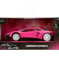 Jada Pink Slips 1:32 Lamborghini Aventador Die-Cast Car, Toys for Kids and Adults