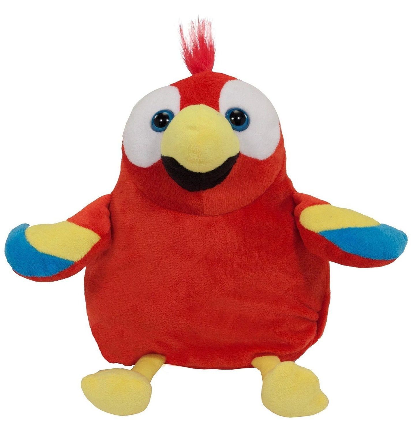 Pop Out Pets Rain Forest, Reversible Plush Toy, Get 3 Stuffed Animals in One - Parrot, Frog & Monkey, 8 in.