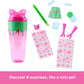 Barbie Pop Reveal Series Doll & Accessories Set, Shakes Series, Scented Cute Kitten Fashion Doll & Pet, 8 Surprises Include Color Change