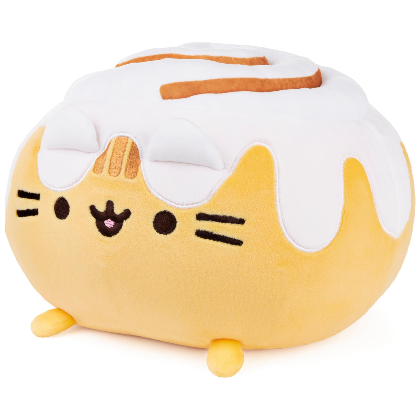 GUND Pusheen Catfé Cinnamon Roll Squisheen 11-Inch Squishy Plush; Ages 8+