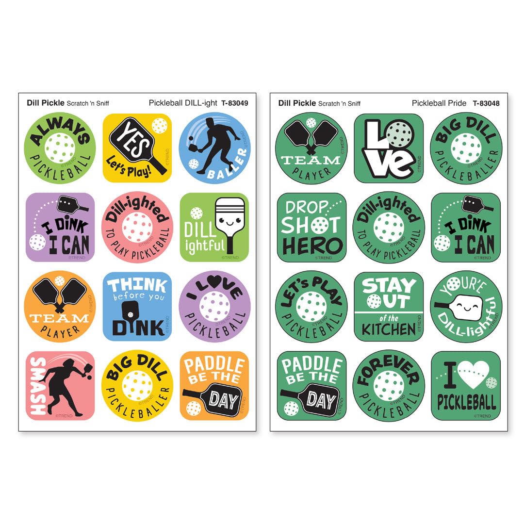 TREND Pickleball Collection Playing Cards & Stickers Set