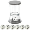 Barbuzzo Loaded Dice - The Ultimate Home Party Drinking Game - Fill the Shot, Slam it Down, & Do Whatever the Die Tells you to Do - Great Gift