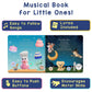 LEARNING BUGS Bedtime Songs - 13 Timeless Lullabies for Little Ones, Musical Books for Toddlers, 28-Button Music Book, Musical Toys for Toddlers 1-3