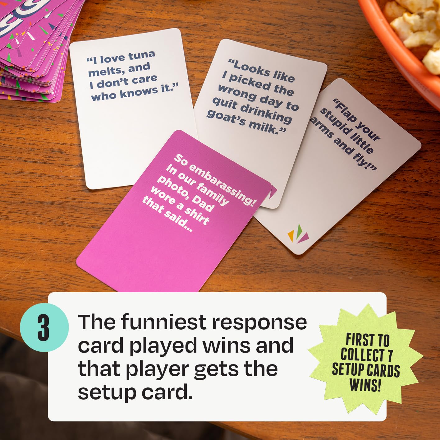 My Funny Family | Easy to Learn + Family Friendly Card Game | Ages 10+