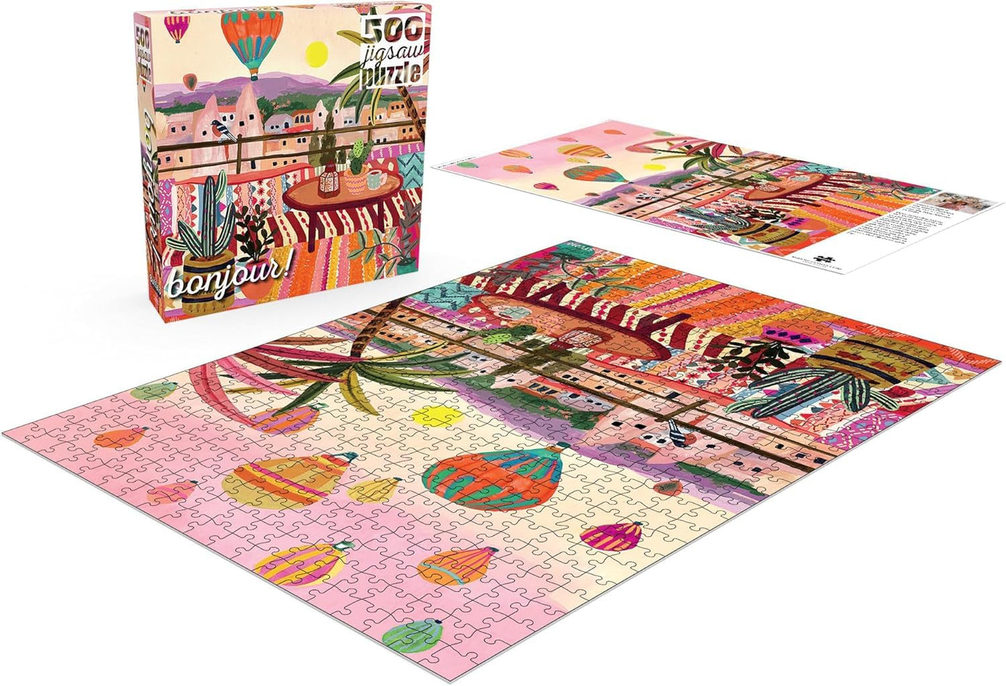 Buffalo Games - Hebe Studio - Cappadocia Turkey - 500 Piece Jigsaw Puzzle for Adults -Challenging Puzzle Perfect for Game Nights - Finished Size is