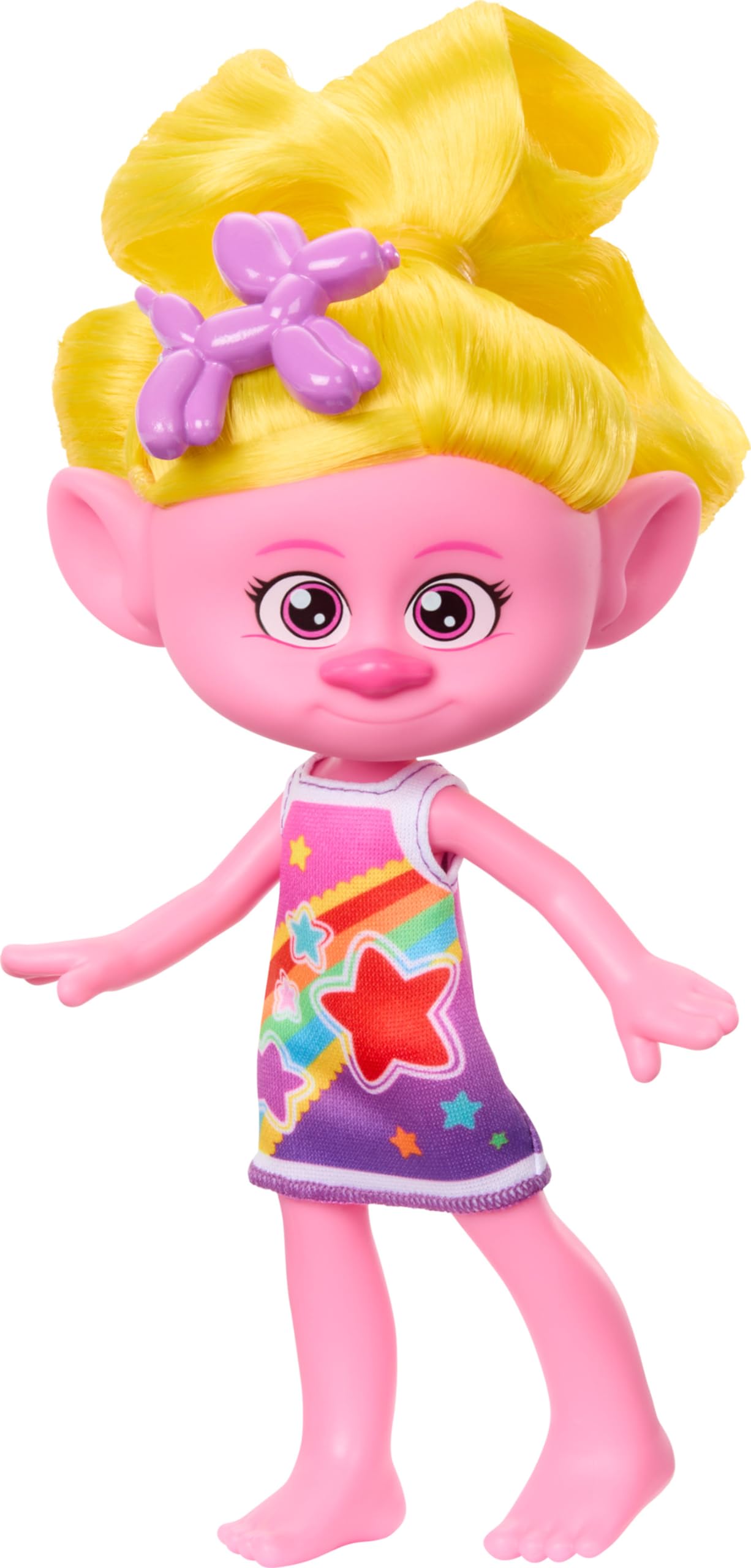 Mattel DreamWorks Trolls Fun Fair Surprise Trendsettin’ Viva Fashion Doll with Vibrant Hair & Accessory, Toys Inspired by The YouTube Series