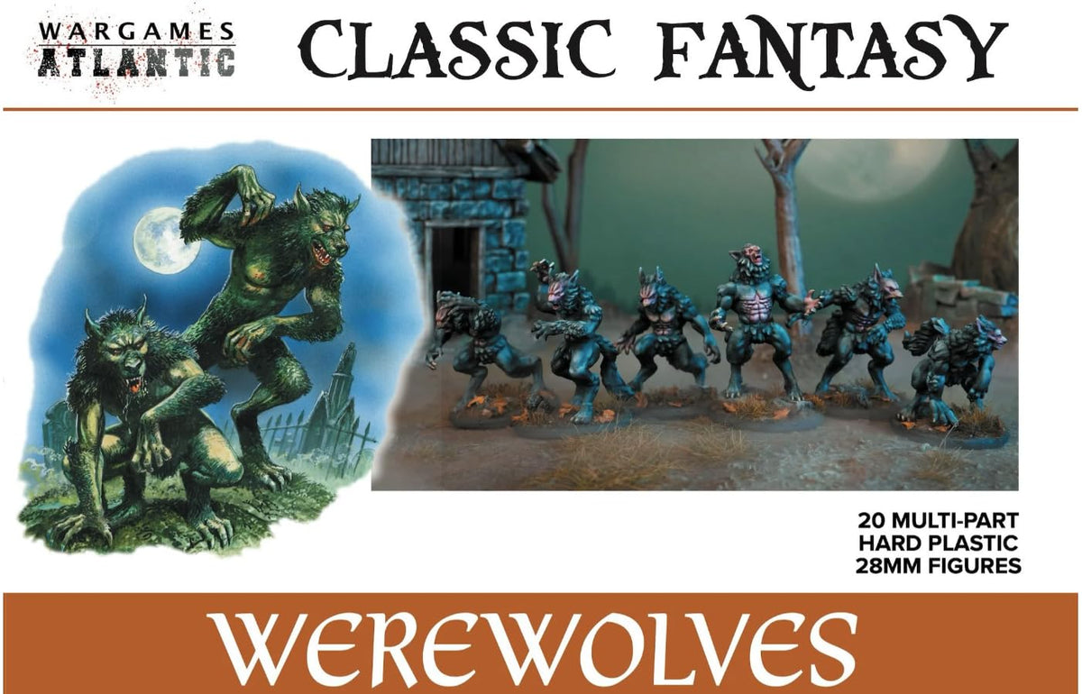 Wargames Atlantic Classic Fantasy: Werewolves, WAACF008