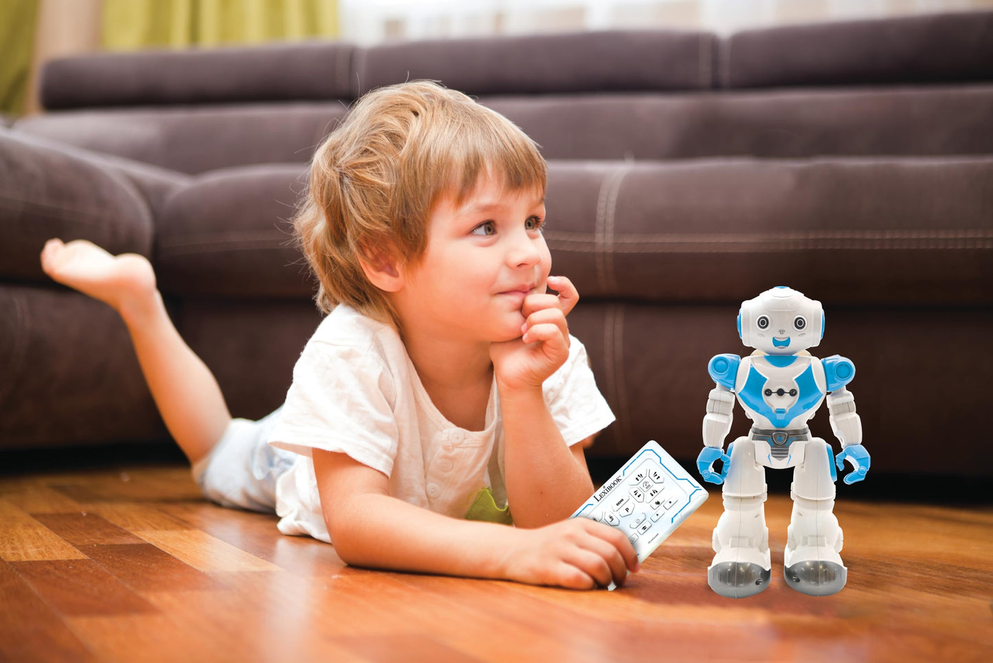 LEXiBOOK, Powerman Neo, My Robot Full of Technology, Remote Control and Gesture Control, Educational Activities in English, Programmable, Music and