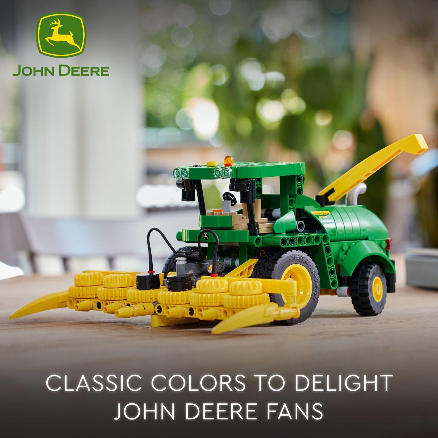 LEGO Technic John Deere 9700 Forage Harvester Tractor Toy, Buildable Farm Toy for Imaginative Play, Kids Truck Gift for Boys and Girls Ages 9 and Up