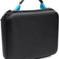 CaseSack Compact Travel and Protection Case for DJI Spark Mini Quadcopter Drone, Slots for extra batteries and propellers, Mesh Pocket for USB Cable