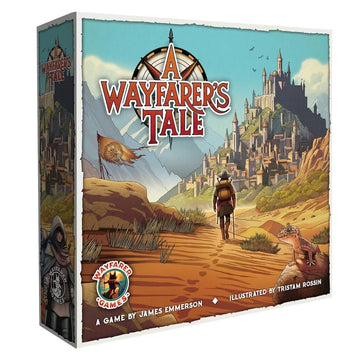 A Wayfarer’s Tale: The Journey Begins - Strategic Board Game for 1-4 Players, Ages 10+, 45-60 Minutes, with Narrative Solo Mode | A Map-Based Game