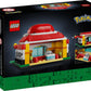 LEGO Pokémon Mini Pokémon Center - 233-Piece Collectible Display Building Set with Sliding Doors & Healing Station, Gamer Room Decor Gift for Adults -