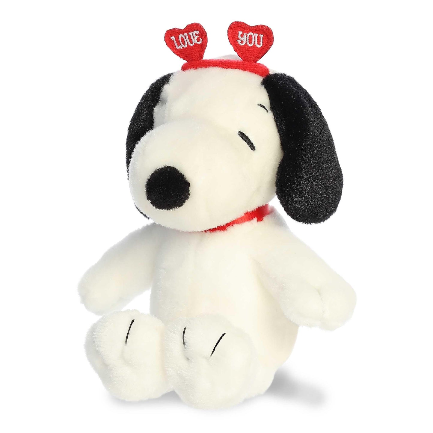 Aurora® Adorable Peanuts® Love On The Mind™ Snoopy Stuffed Animal - Officially Licensed Toys for All Snoopy Fans - Nostalgic Gift for Adults