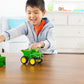 John Deere Kids 736 42952 EA John Deere Mini Sandbox Tractor and Dump Truck Set, Multicoloured